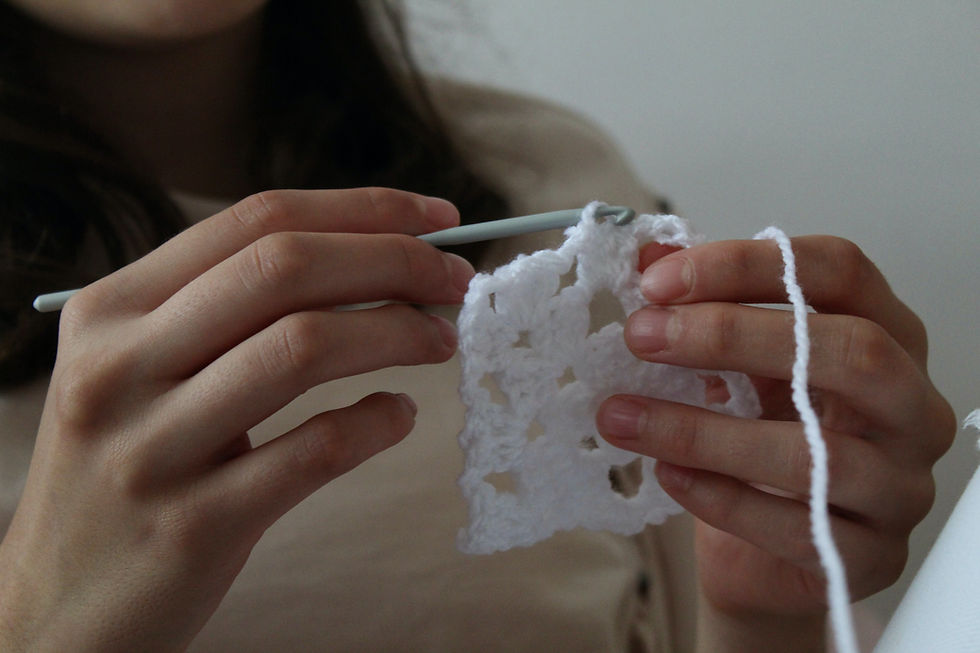 crocheting