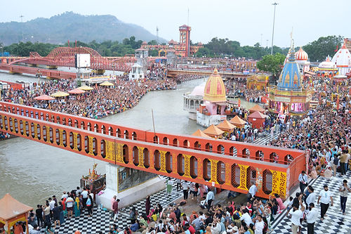 Ash Scattering Immersion Ceremonies in Haridwar India