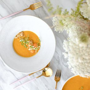 Gaspacho tomates & fraises du QC