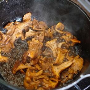 Risotto aux chanterelles du Québec et herbes fraîches