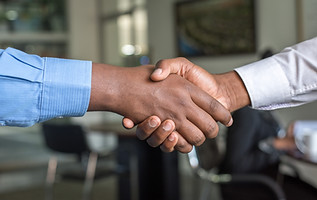 handshake representing second citizenship confirmes