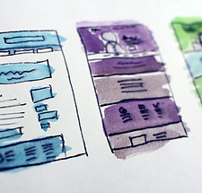 Image of drawn out email sequences