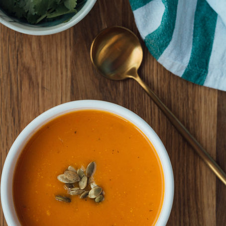 Nourishing Pumpkin Curry Soup