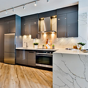 Modern kitchen installed by the experts at Prime Builders in London