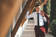 Young man image for a mother son song about growing up fast for birthdays or graduations