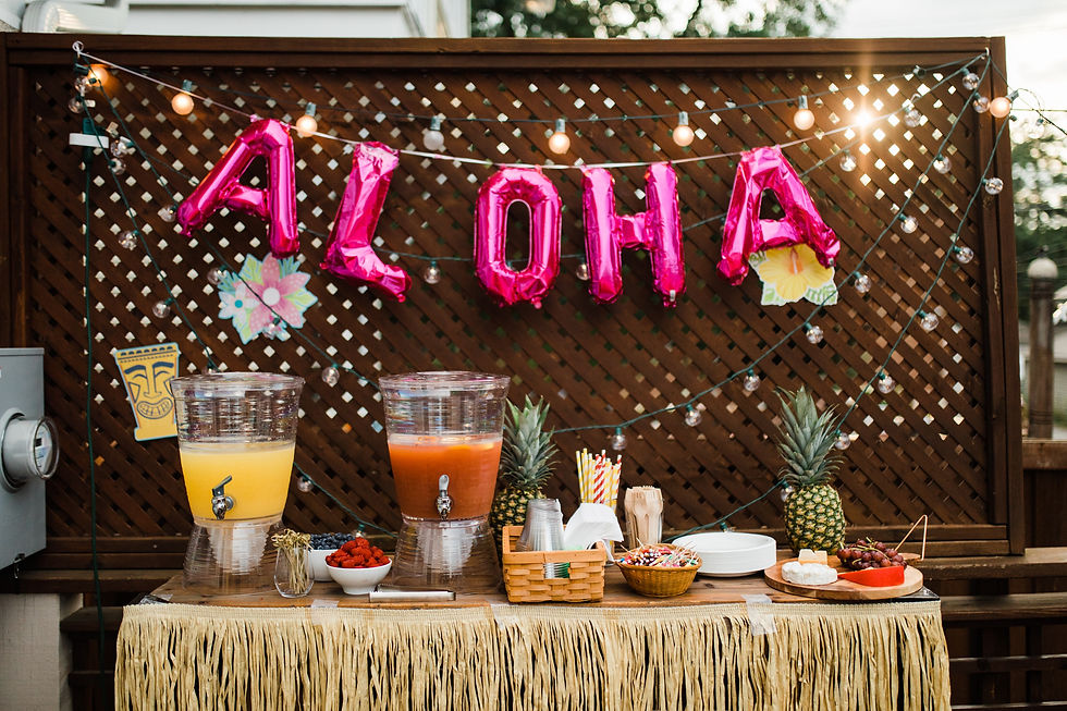 TLA's Annual Luau Party