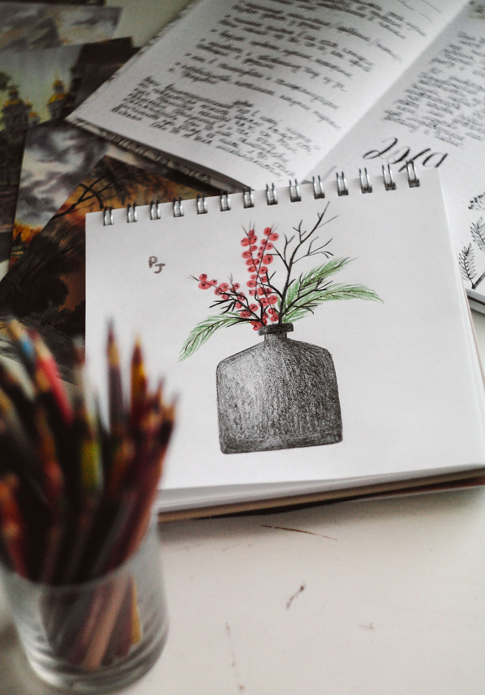 Floral Drawing Workshop 1
