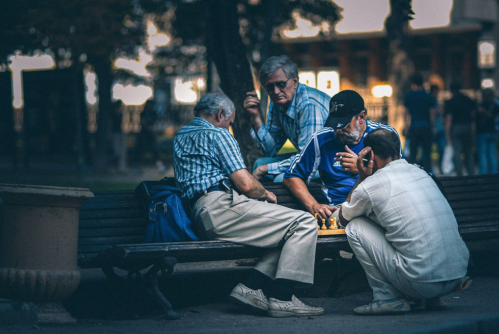 people's playing chesschess