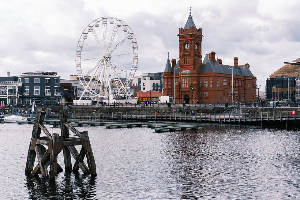 Cardiff Bay, in Cardiff