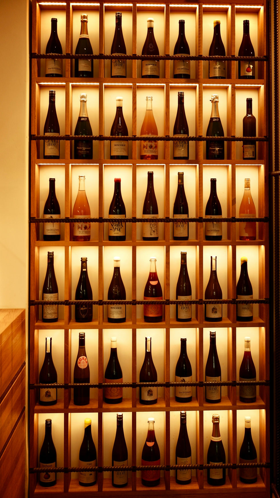 La bacheca dei vini