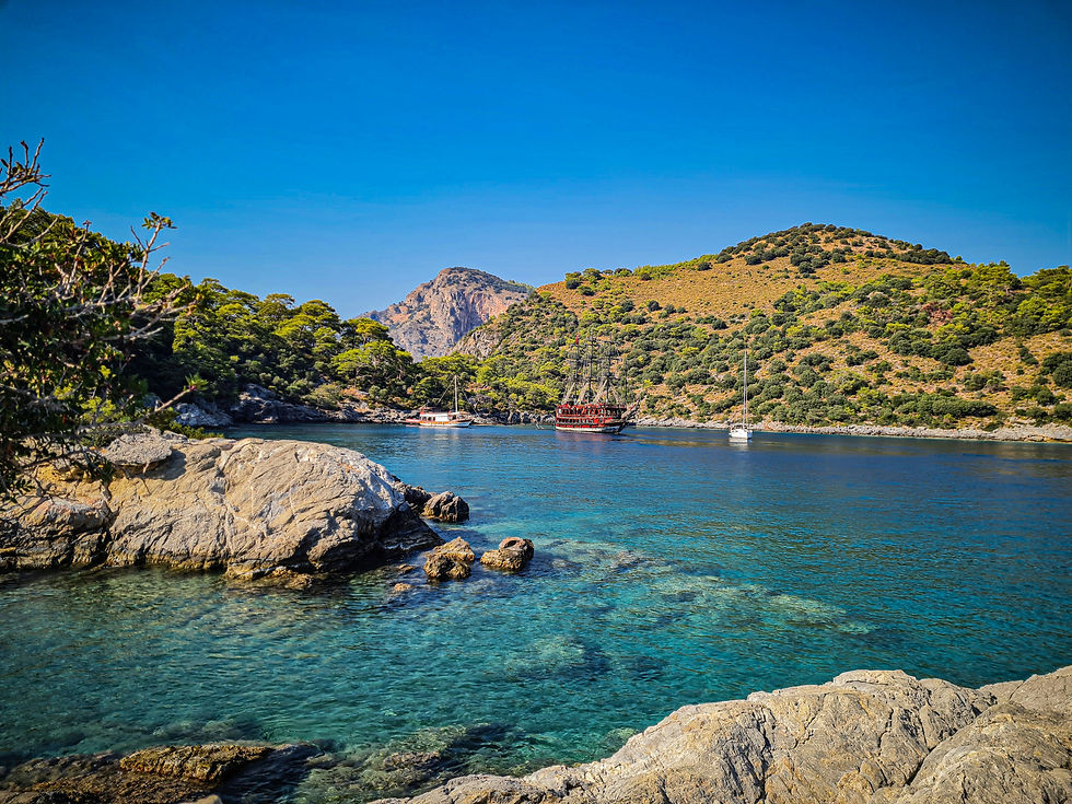 Türkische Küste Fethiye Reise
