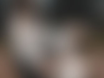 a woman with her puppy