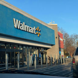 Walmart storefront