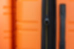 Orange suitcase