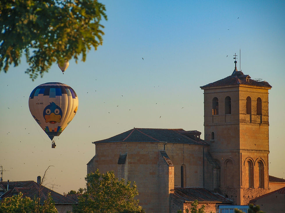 Hot Air Balloon in Segovia
