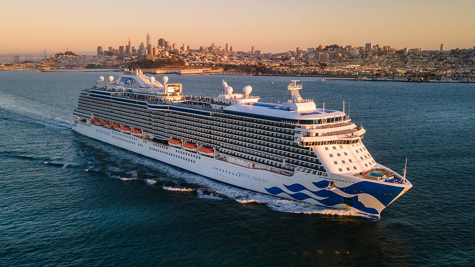 The Majestic Princess Cruise Ship