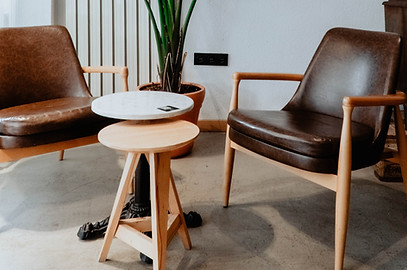 Leather chairs