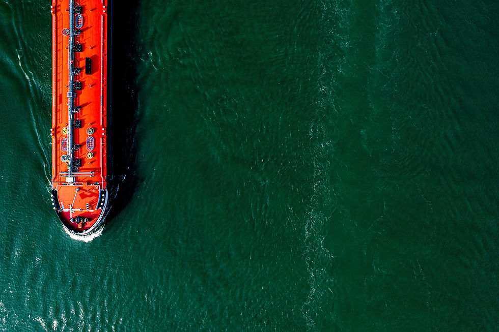 ship in a ocean
