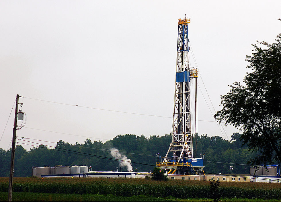 fracking tower