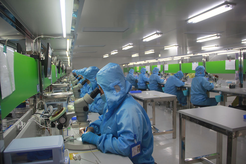 Produktionsbetriebe Elektrokontrolle