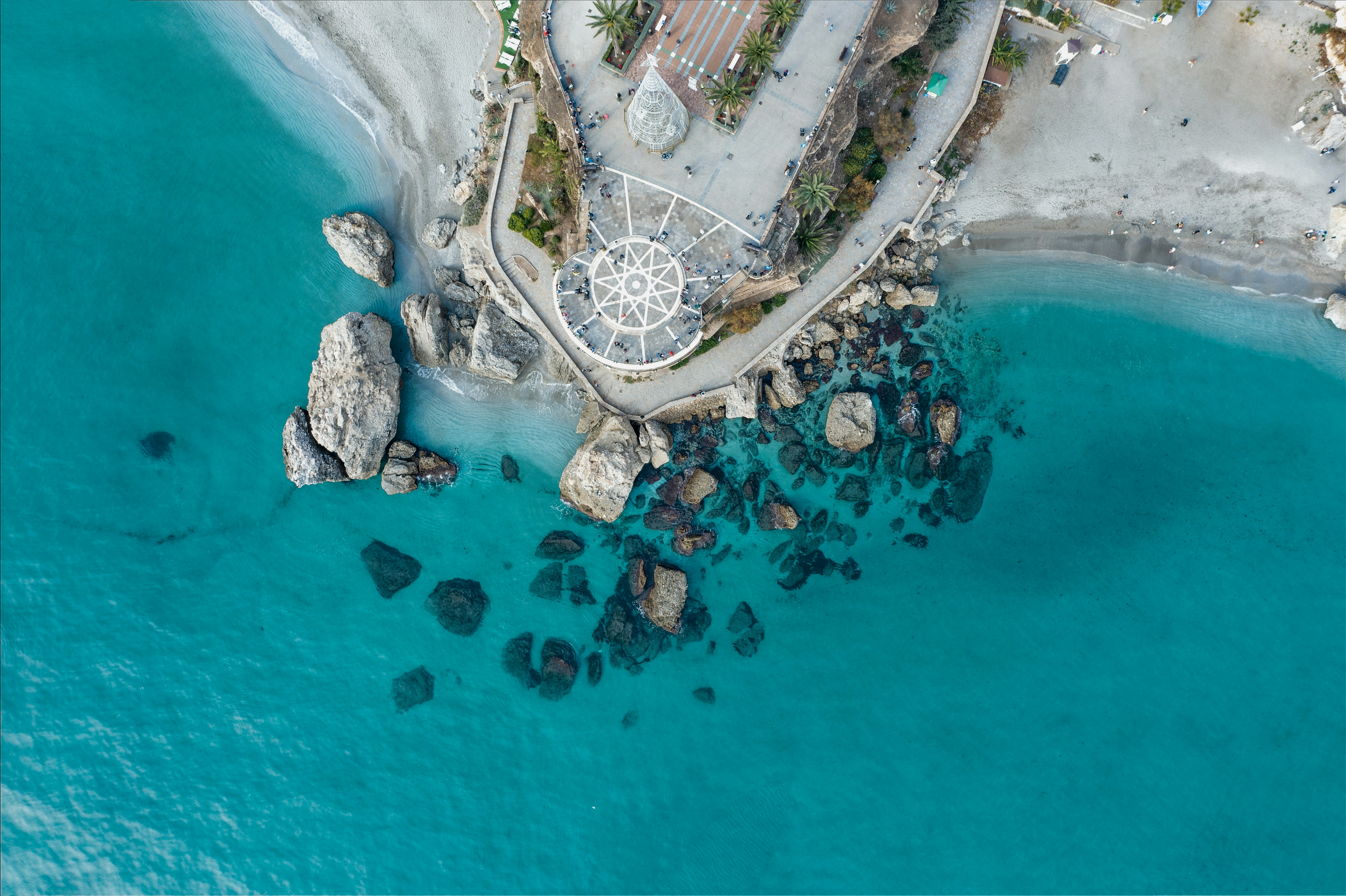 europabalkongen i Nerja uppifrån