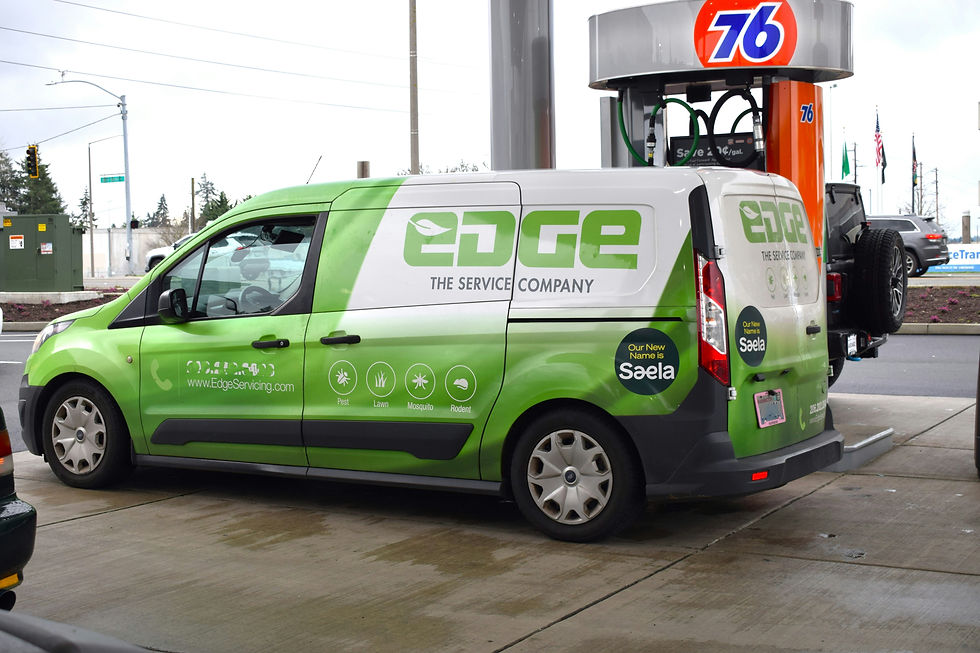 van wrap branding for clean energy company