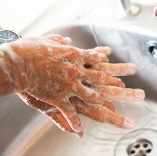 Hand Washing with Soap