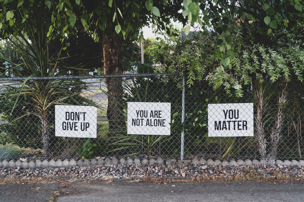 Fence with opioid disorder encouragement