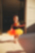 Child in halloween costume
