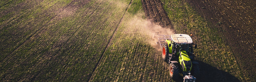 Header plowing crop - AgFin Services