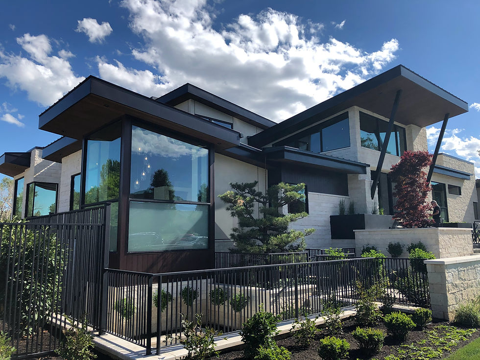 beautiful modern house