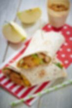 Tangy Chicken Melt Wrap