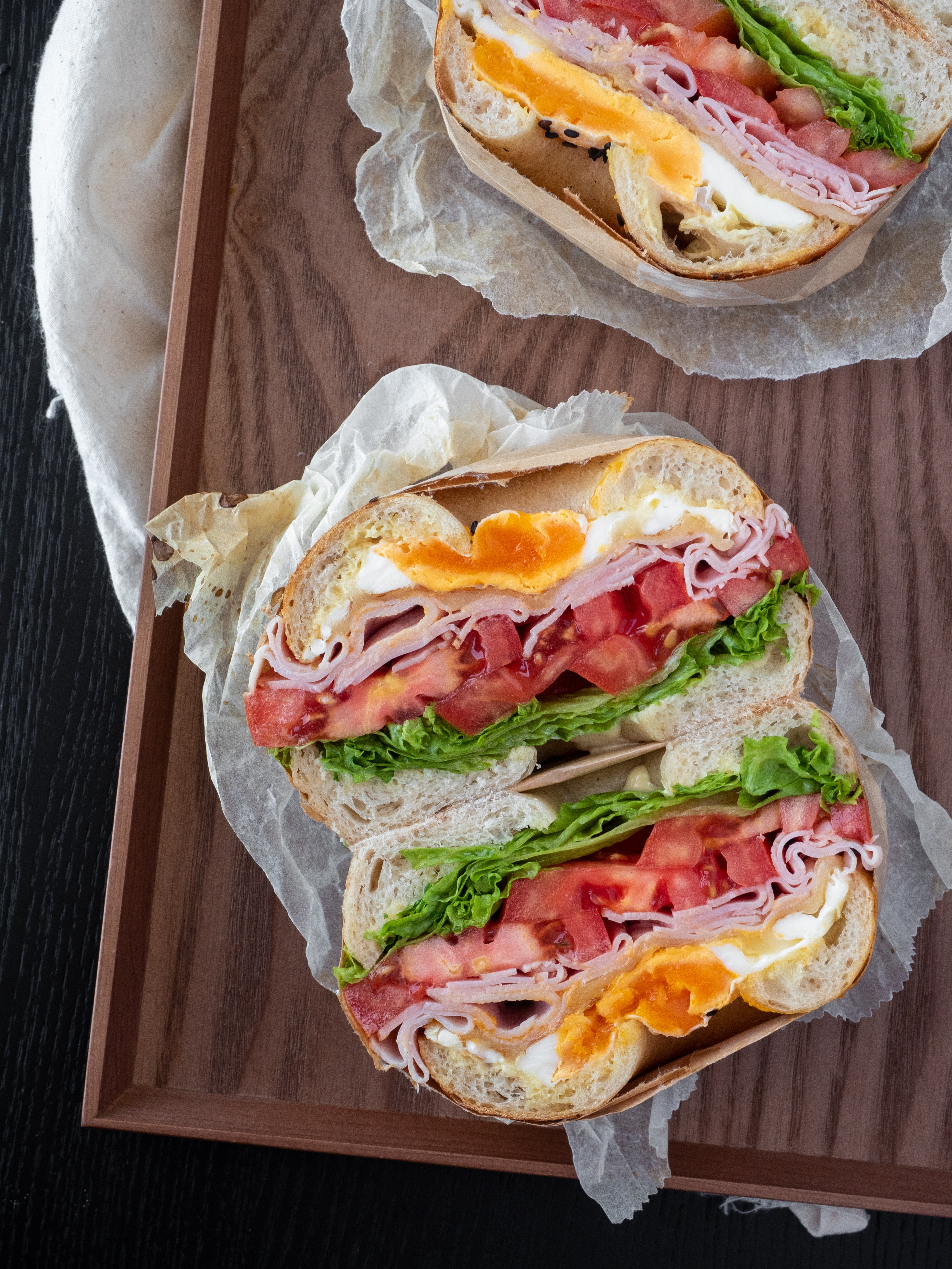 Arranged Food and Objects