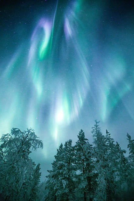 Aurora borealis, or Northern lights