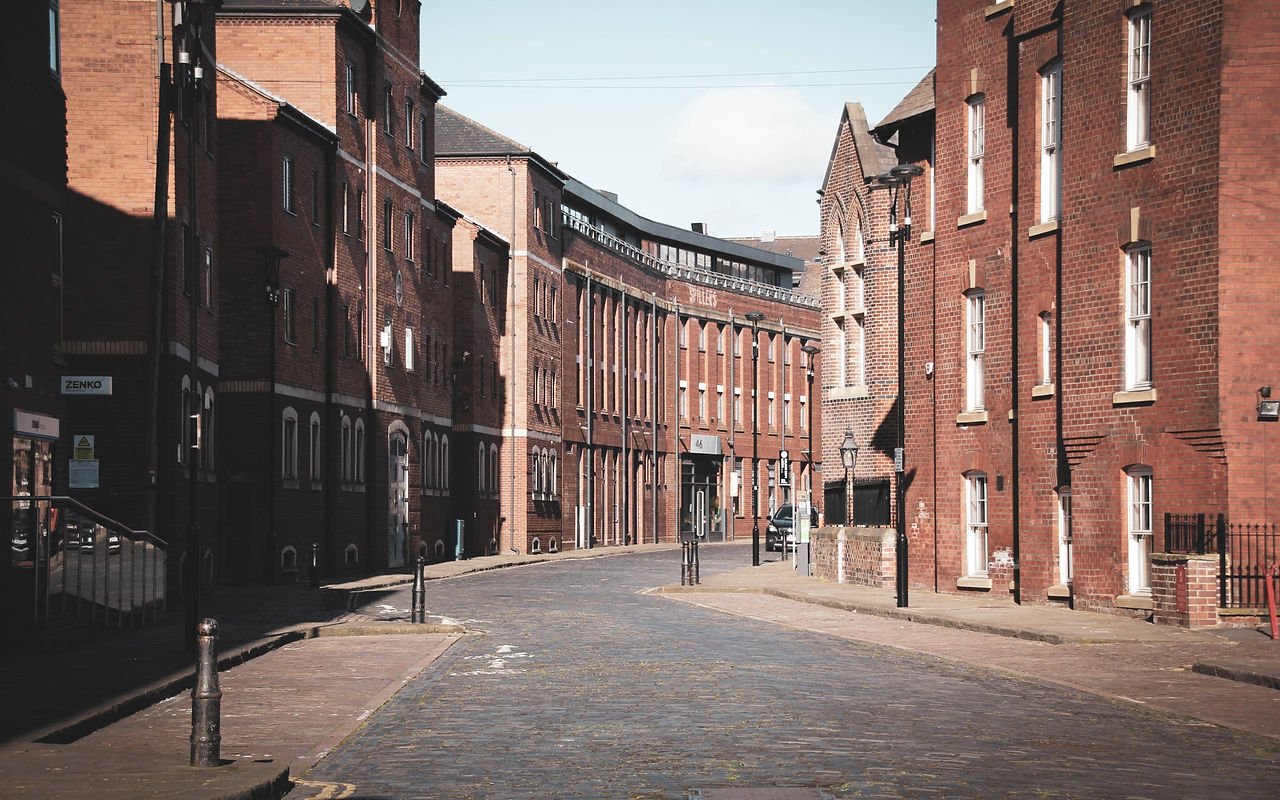 Leeds city streets