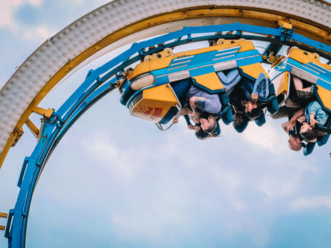 If changes are like rollercoasters, are you stuck upside down?