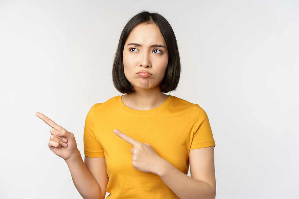 Purpose vs. Assignment
IGNIS Framework Find, Name, Live Your Purpose
Woman pointing
You weren't rejected. your offer was.