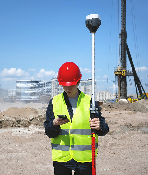 Levantamento topográfico com RTK
