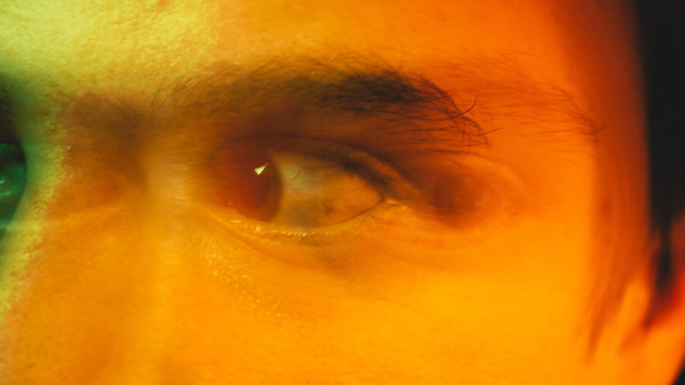 les yeux d'un homme