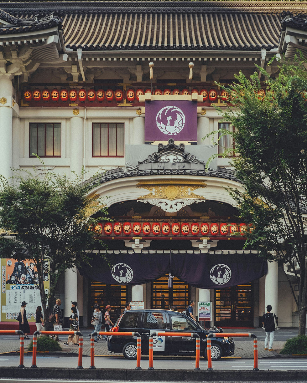 Kabukiza theatre in Ginza