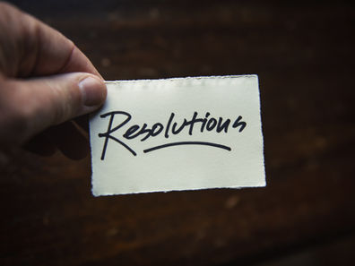 Don't ditch your resolutions just yet! Re-think them!