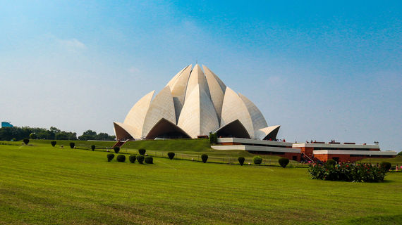 Lotus Temple in Delhi