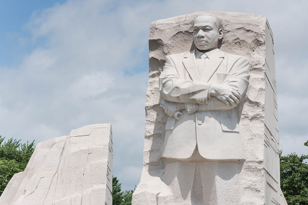 MLK monument in US capitol, Washington D.C.