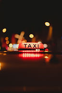illuminated taxi sign