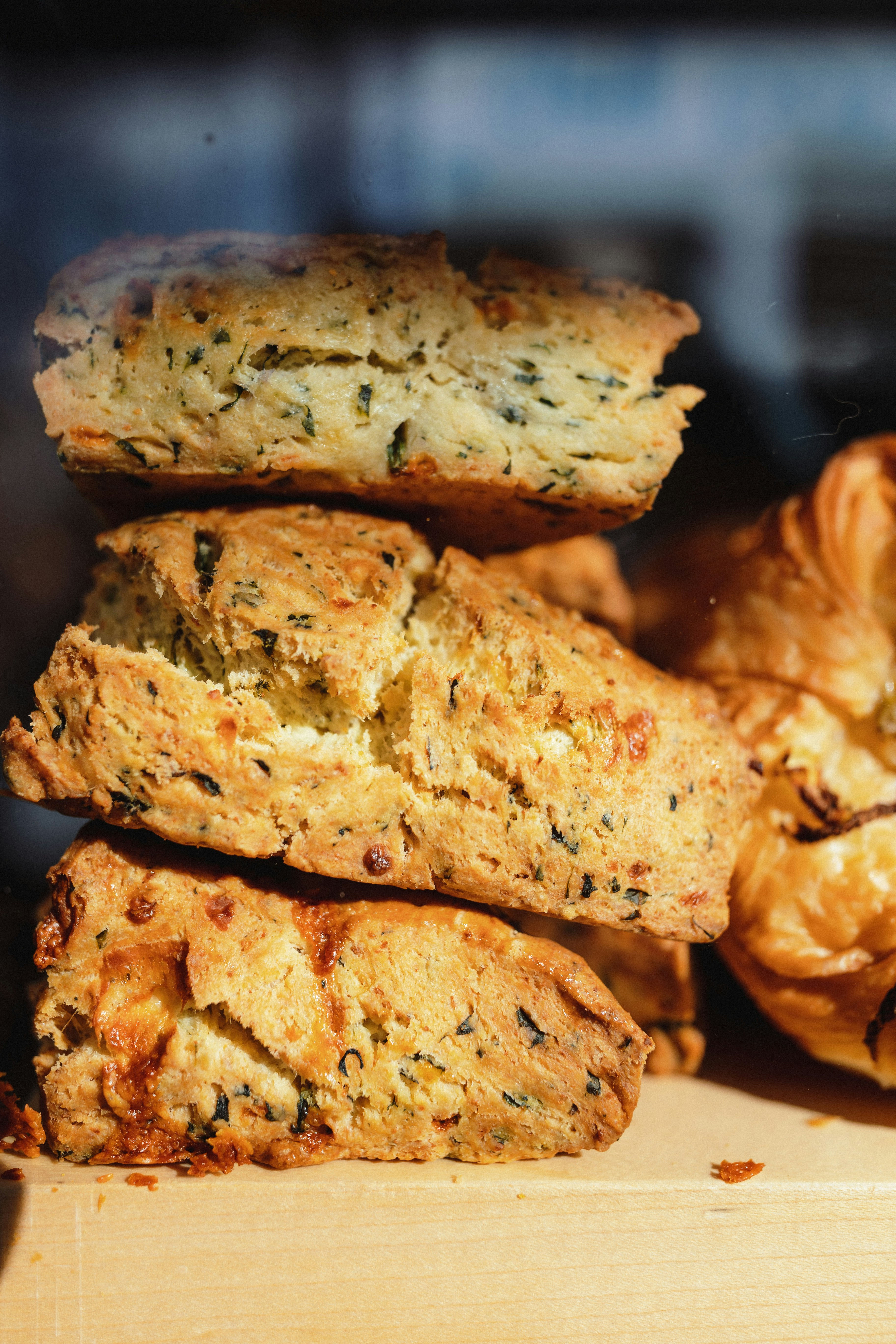 Sourdough Everything Bagel Scone