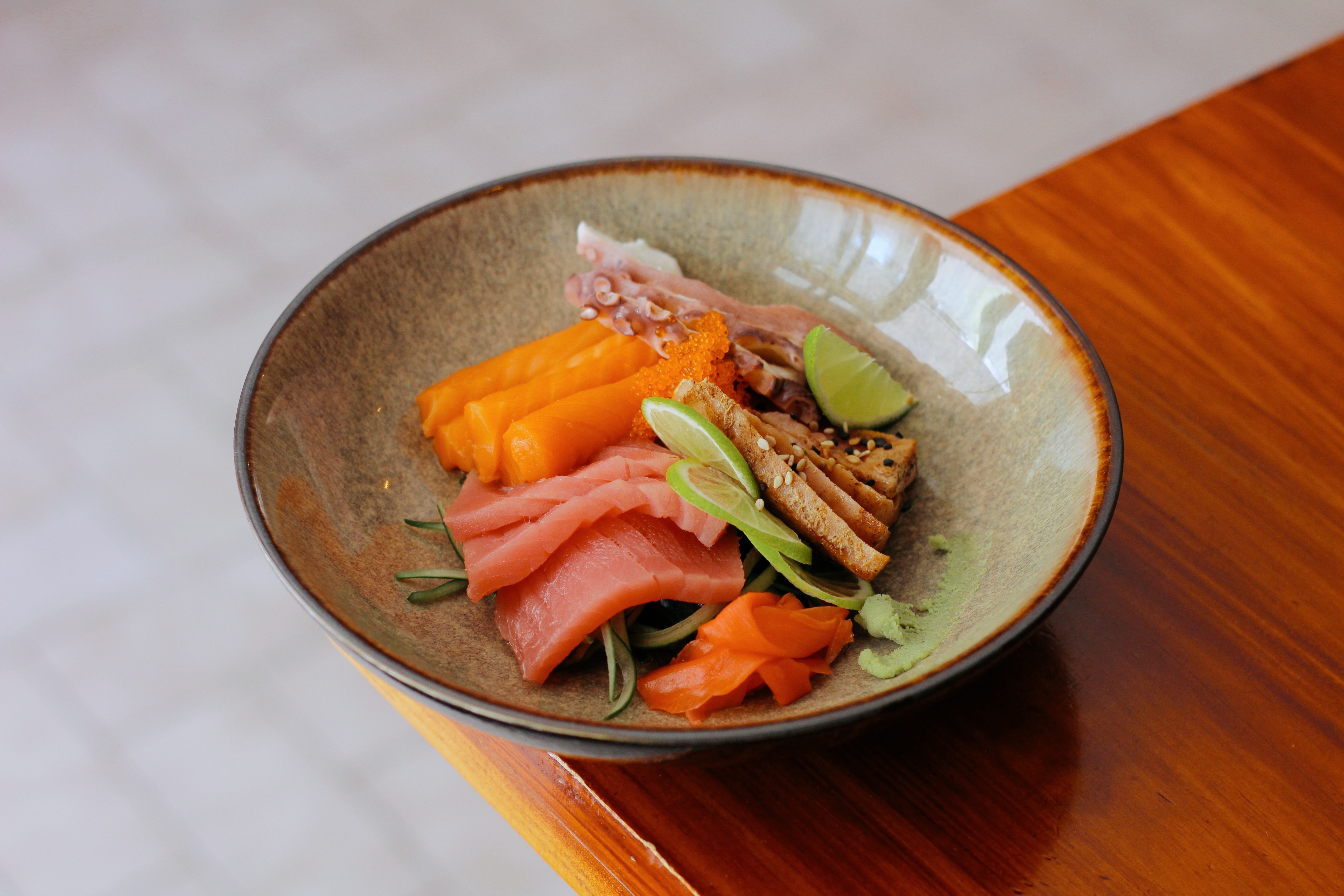 Arranged Food and Objects