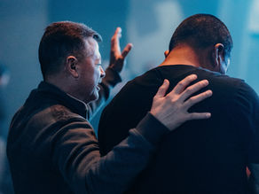 Pastor praying