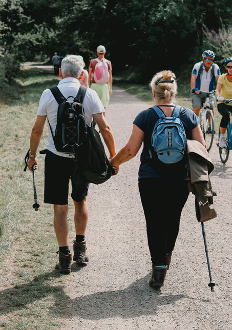 Healthy Aging - Couple walking