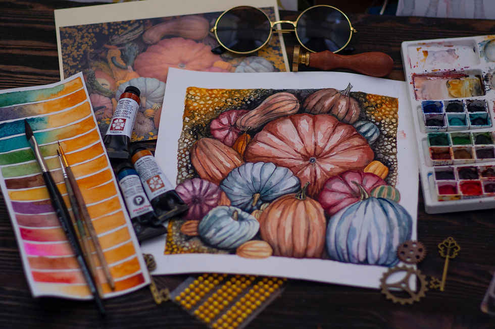 Oh My Gourd: A Pumpkin Painting Class