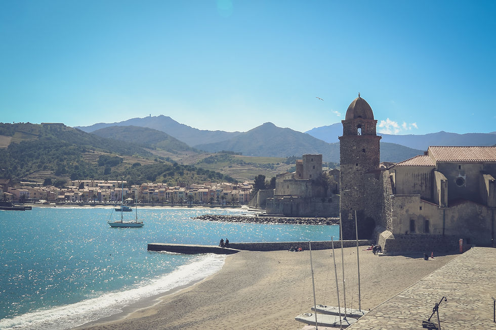 Collioure Pyrénées-orientales stand up Paddle
